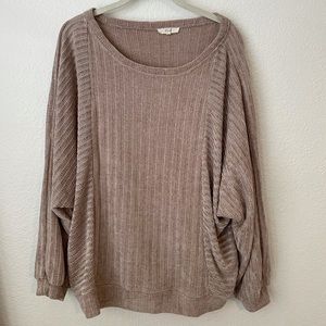 Chenille Off the Shoulder Sweater